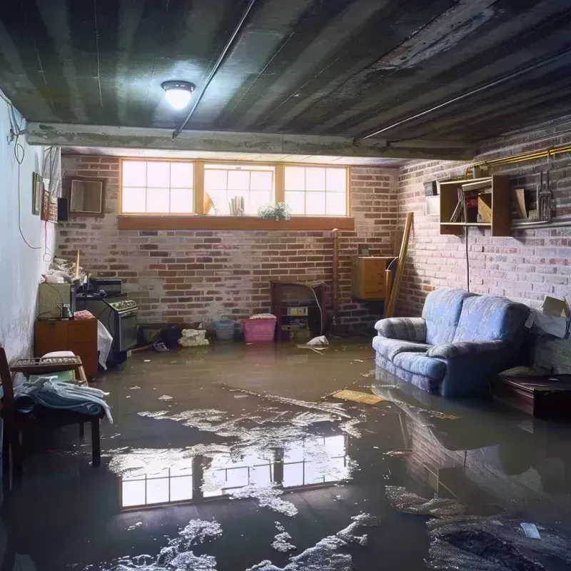 Flooded Basement Cleanup in Braxton County, WV